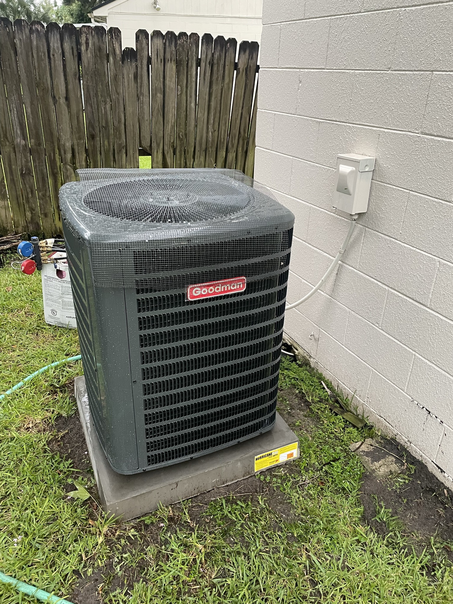 Goodman Condenser Installation in Apopka, FL